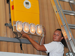Photovoltaikanlage der Bürgerenergie Ostfildern